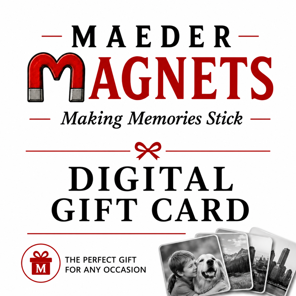 Maeder Magnets Digital Gift Card